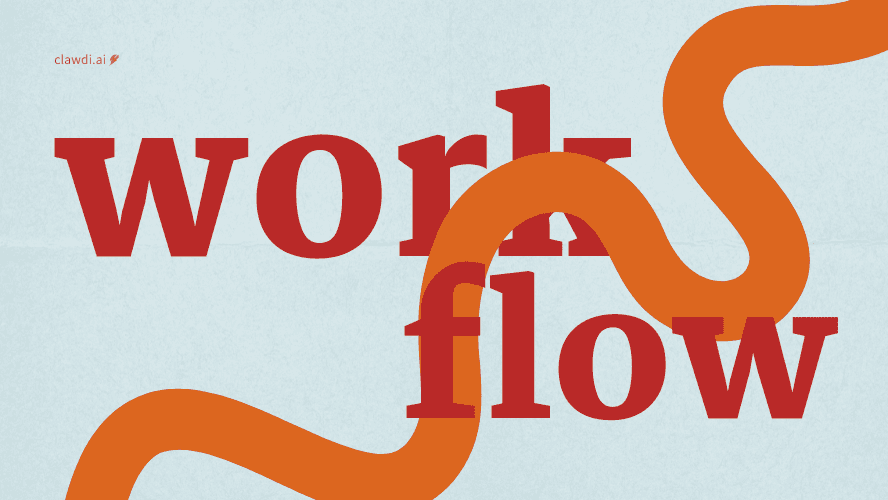 Automated workflow with Clawdi